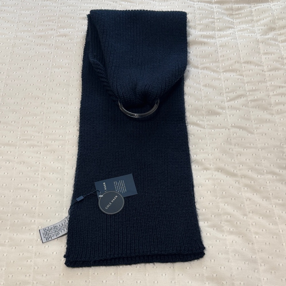 Navy Blue Scarf